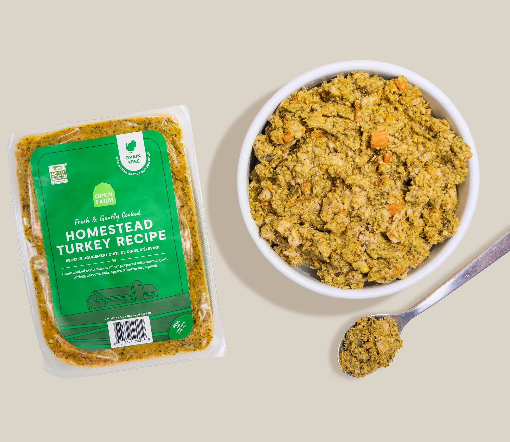 Homestead Turkey Grain-Free Freshly Crafted Dog Food - Image 3