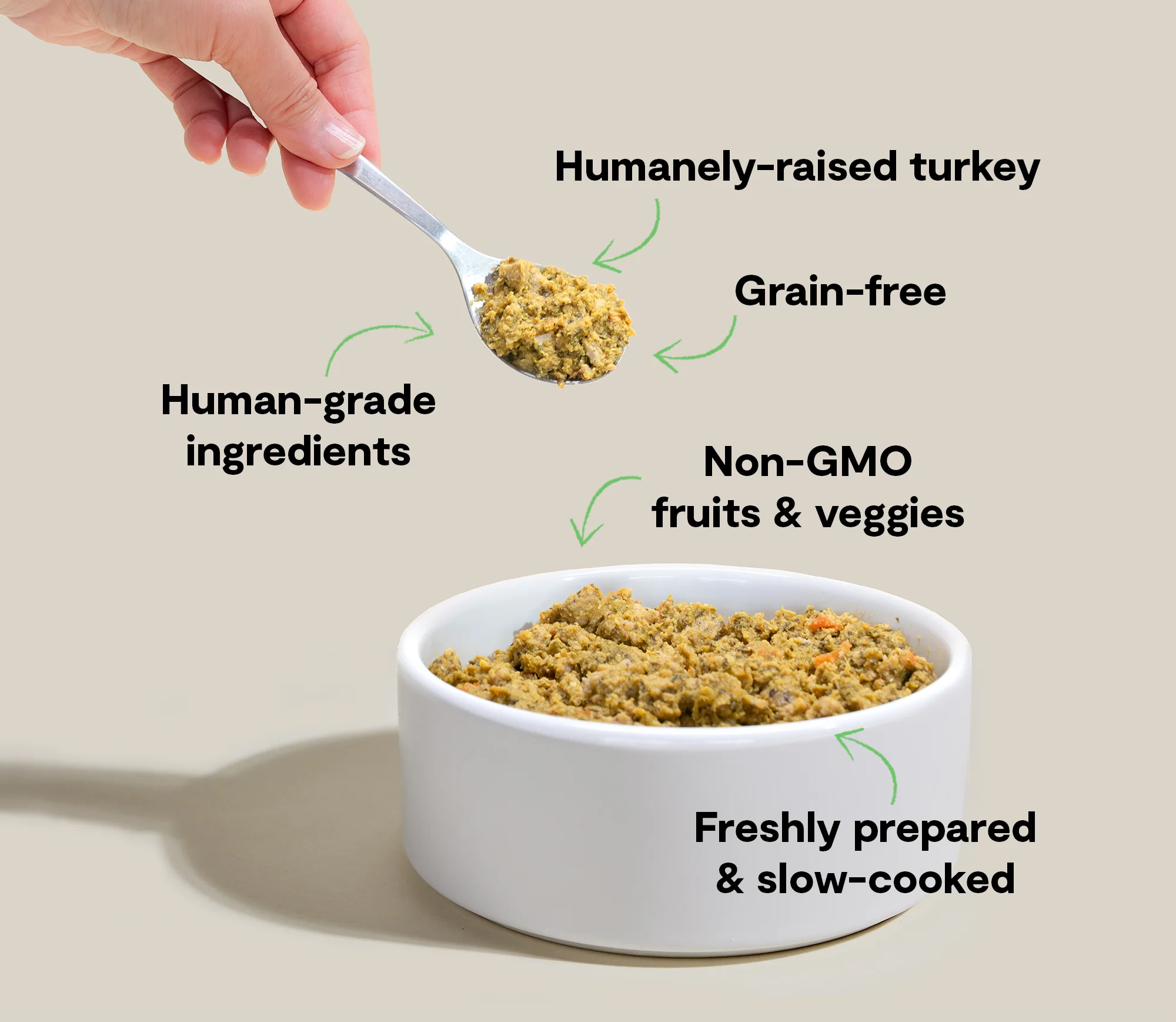 Homestead Turkey Grain-Free Freshly Crafted Dog Food - Image 4