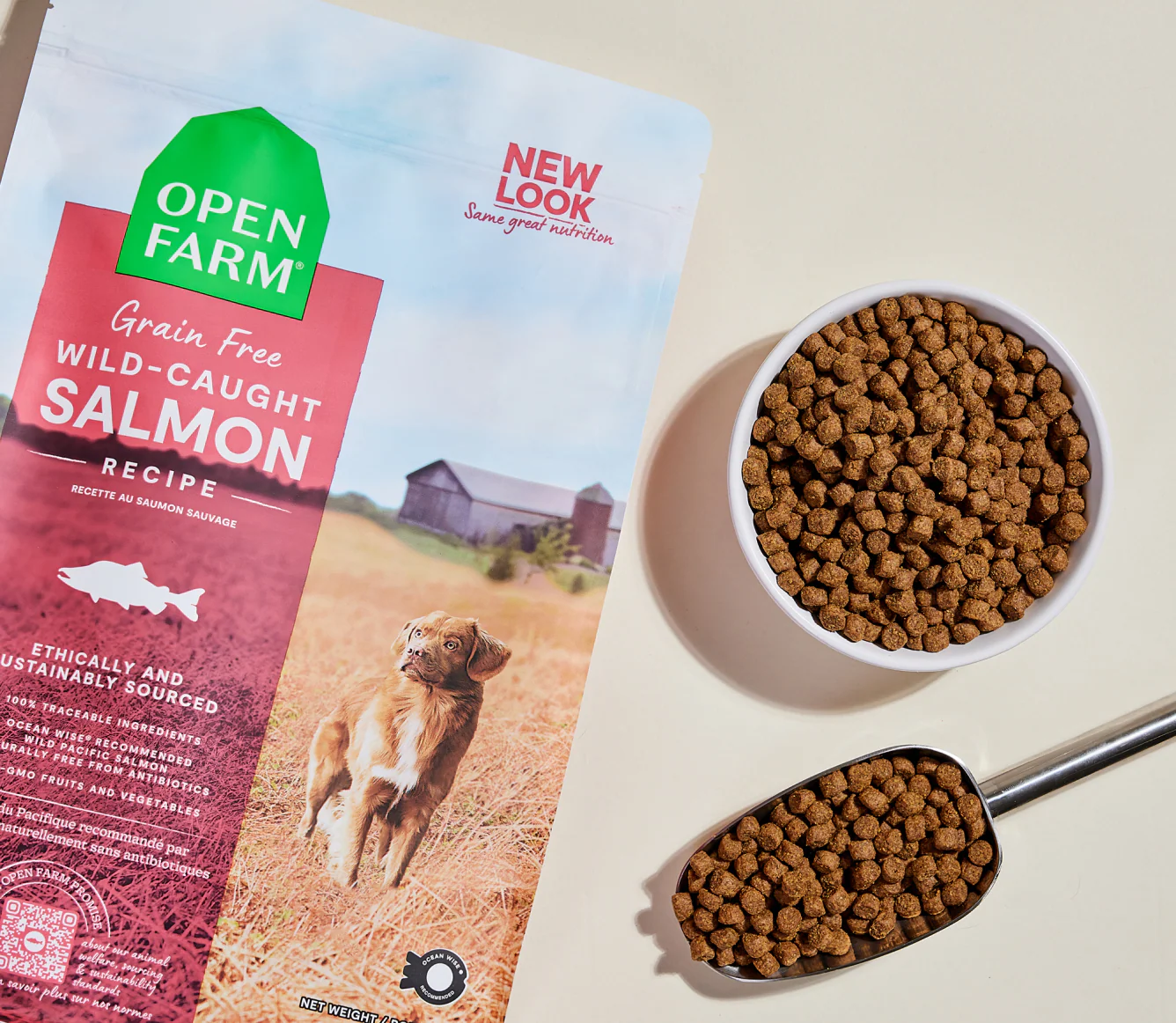 Wild-Caught Salmon Grain-Free Dog Kibble - Image 3
