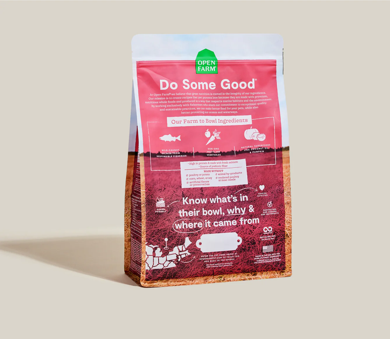 Wild-Caught Salmon Grain-Free Dog Kibble - Image 6