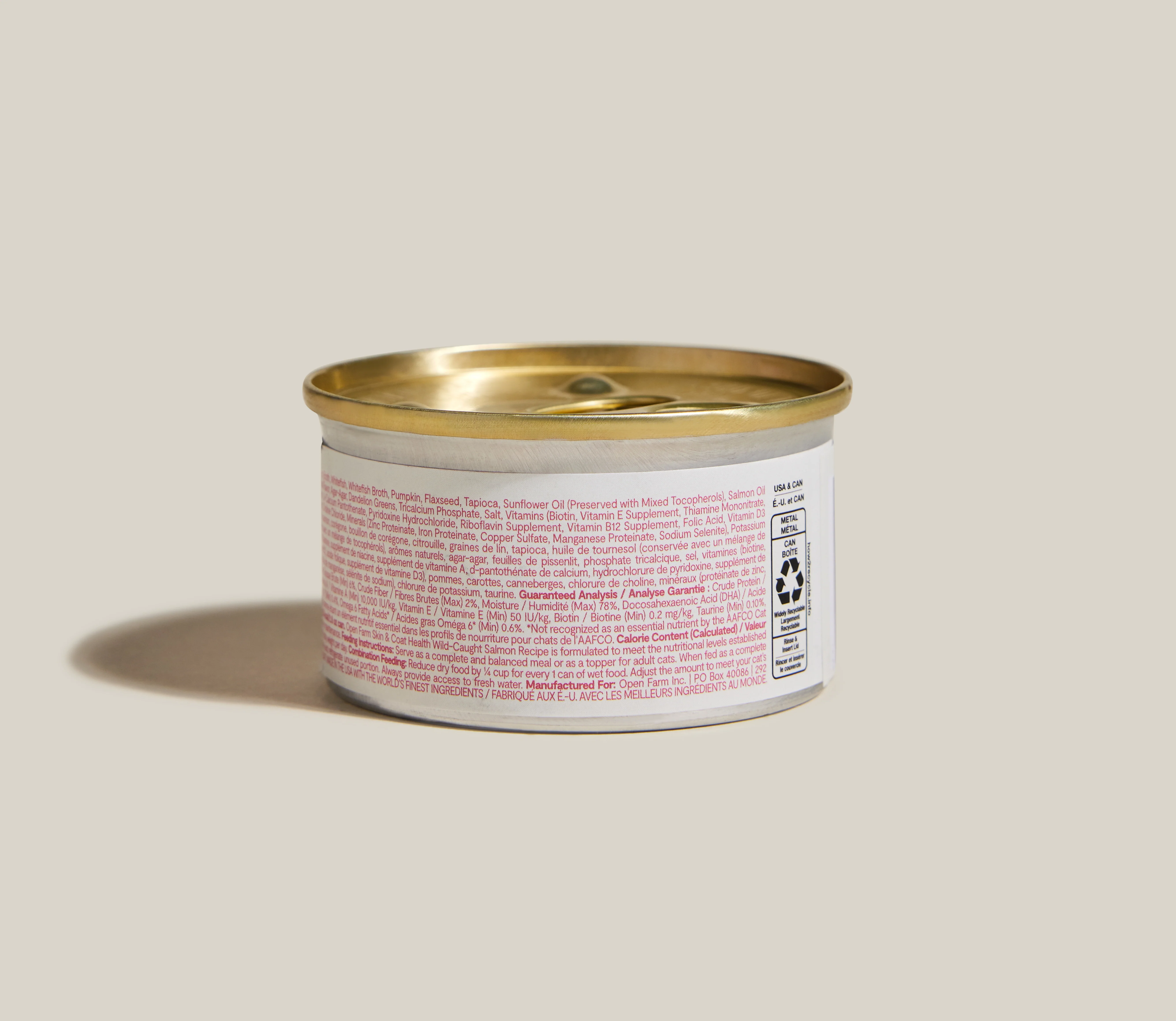 Wild-Caught Salmon Skin & Coat Health Pâté for Cats - Image 6