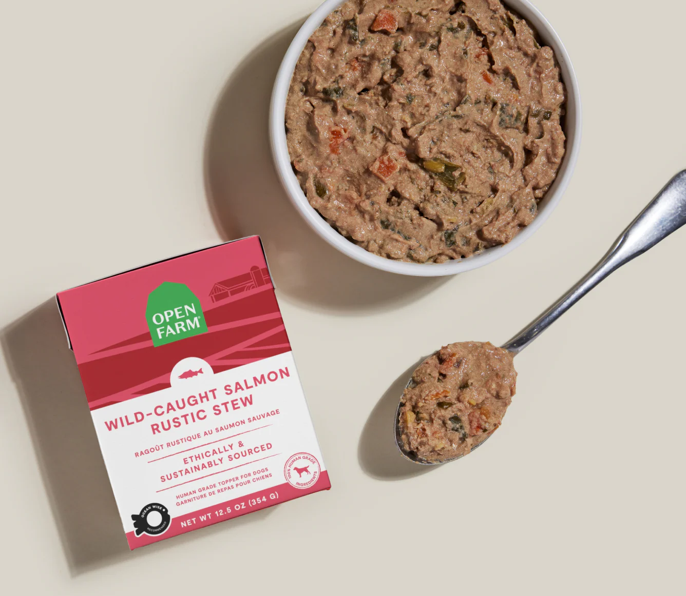 Wild-Caught Salmon Rustic Stew Wet Dog Food - Image 3