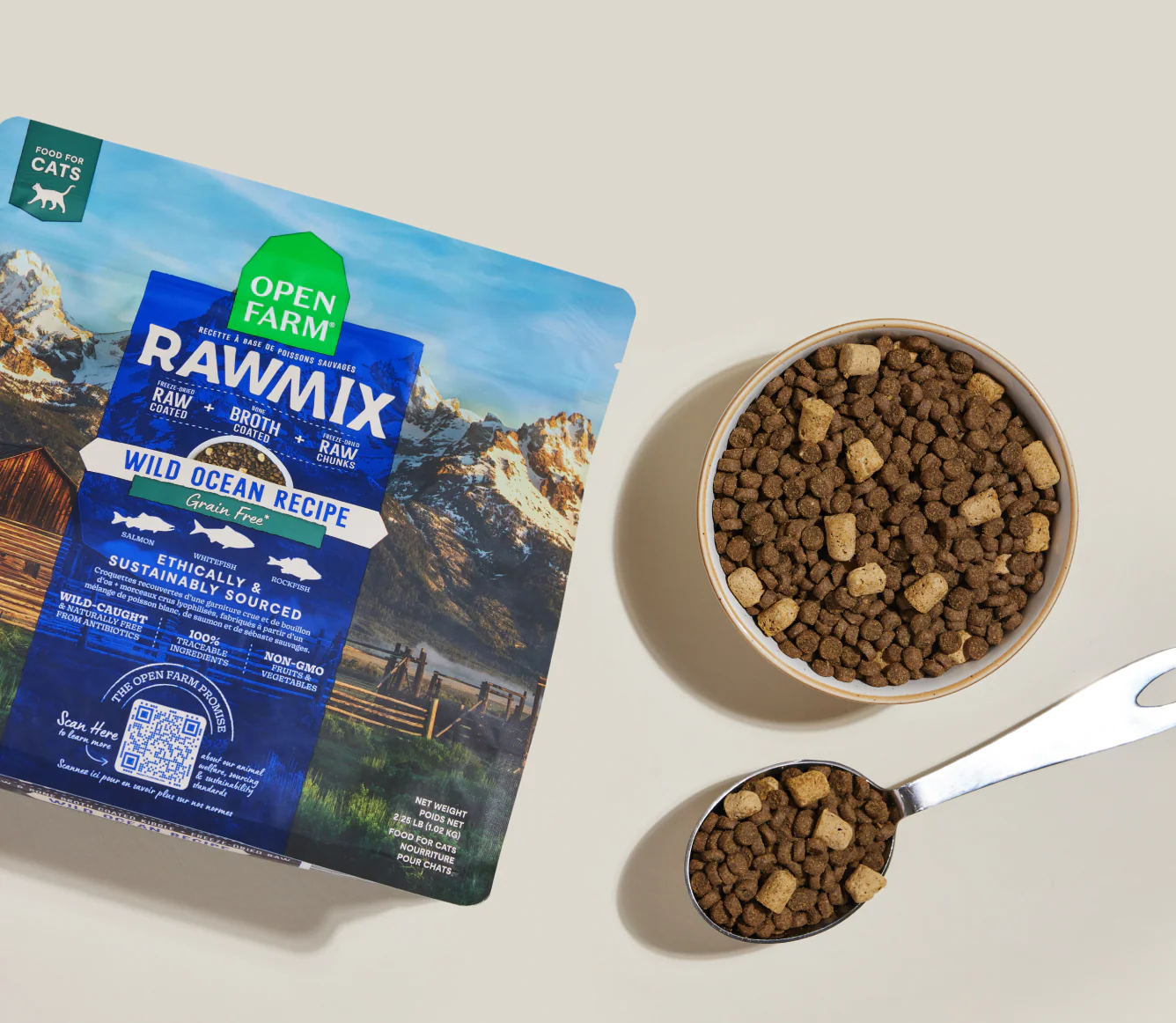 RawMix Wild Ocean Grain-Free Cat Kibble - Image 3
